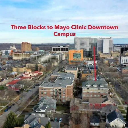 2 Bedroom Apartment, Free Parking, Next To Mayo! Rochester Exterior photo